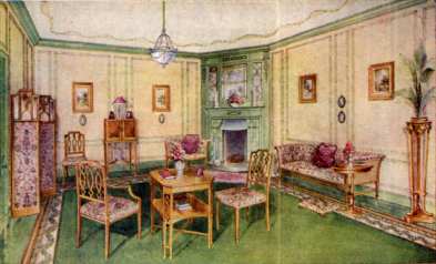 example of drawing room from 1920s